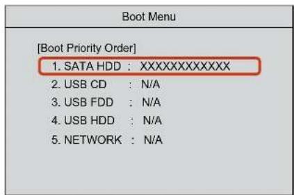 SAMSUNG ATIV NP900X4D-K01HK - Changing the Boot Priority - 3