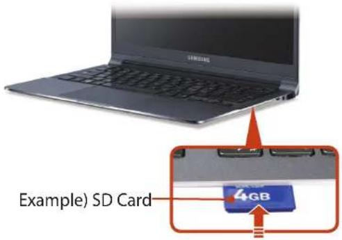 SAMSUNG ATIV NP900X4D-K01HK - Using the card - 1