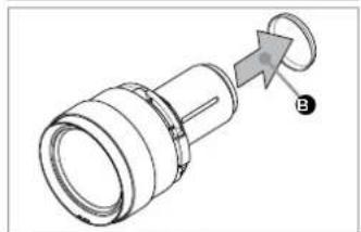 Barco CRWQ-72B - Replacing a lens - 2