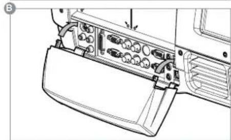 Barco CRPN-62B - Attaching the ceiling cover - 2
