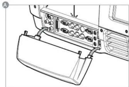 Barco CRPN-62B - Attaching the ceiling cover - 1