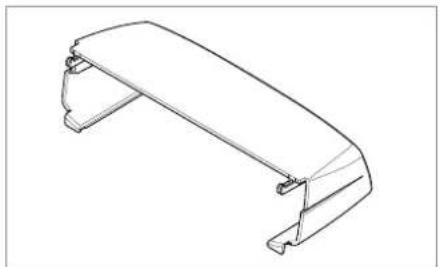Barco CRPN-62B - Ceiling mount cover (optional) - 1
