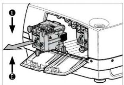 Barco CRPN-62B - 灯泡更换(仅适用于超高压汞灯投影机) - 5