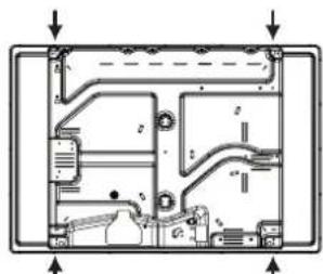 Technical diagram of a device interior with labeled components and directional arrows indicating movement or flow.