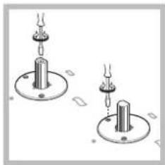 HOTPOINT 7HPC 631 X /HA - Replacing the Triple ring burner nozzles - 3