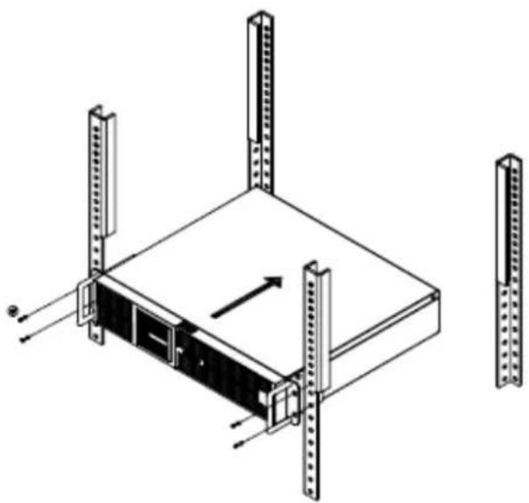 CyberPower BP48V45ART2U - Horizontal Installation Guide - 2