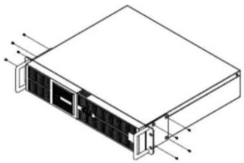 CyberPower BP48V45ART2U - Horizontal Installation Guide - 1