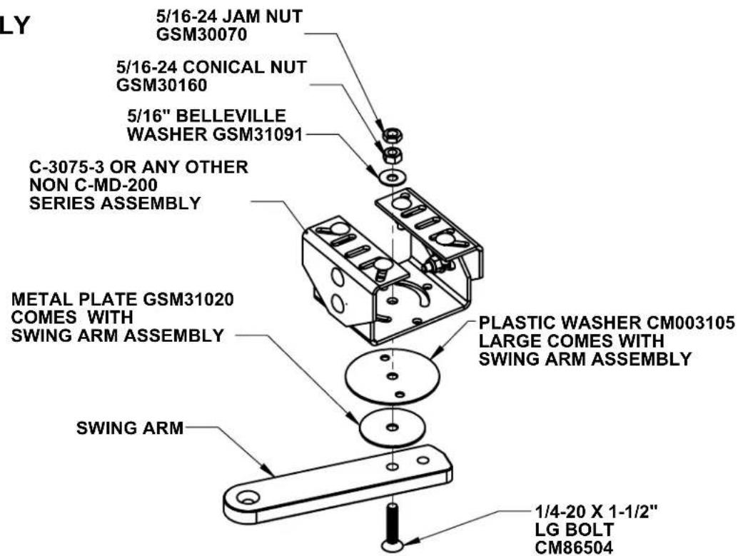 Havis C-SM-SA - ATTACH CONSOLE EXTENSION: (C-SM-600, 800, 1200 see Figure 5) - 6
