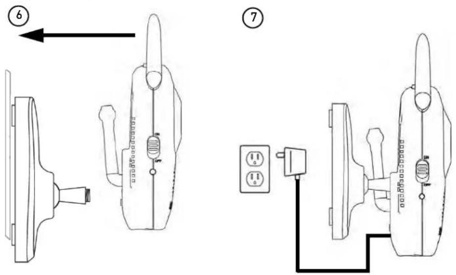 Lorex LW242B - To wall mount your camera: - 4