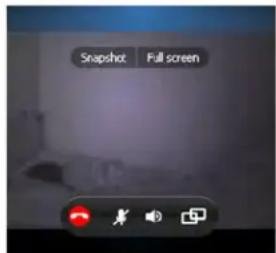 Lorex LW242B - Q: Why is my picture at night time not as clear via Skype compared to my handheld monitor? - 1