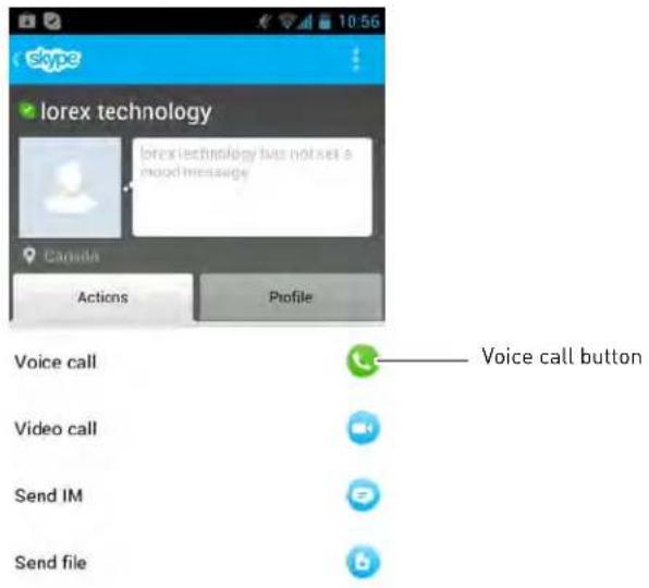 Lorex LW242B - Viewing your camera on an Android smartphone or tablet - 2