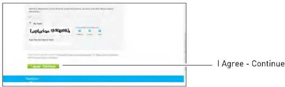 Lorex LW242B - Click the I Agree - Continue button. - 1
