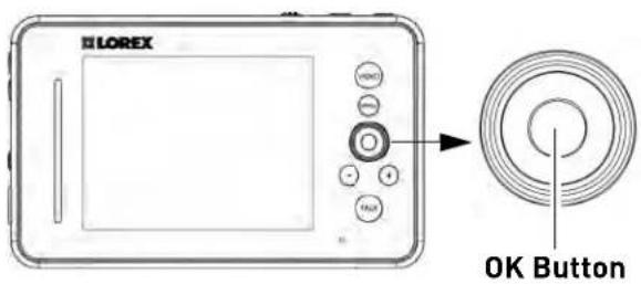 Lorex LW242B - Using the joystick to navigate menus - 1