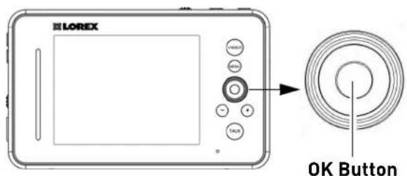 Lorex LW242B - Using the joystick to navigate menus - 1
