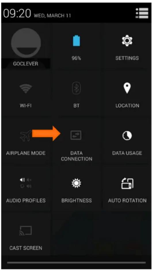 GOCLEVER Quantum 450 Lite - Connecting to other Wi-Fi networks - 1