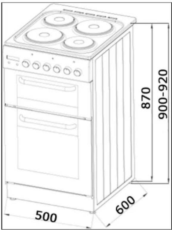 BAUMATIC BCE520SL - pecificationS s - 1