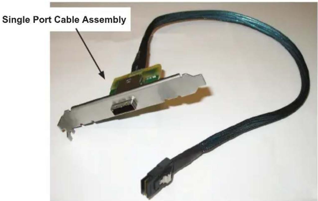 Single Port Cable Assembly