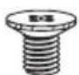 Supermicro SuperChassis 932S2-R760 - A-6 Chassis Screws - 7