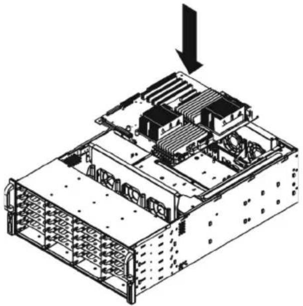 Supermicro SuperChassis 846E2-R900B - Installing the Motherboard - 1