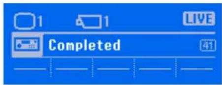 1 1 Completed 41 LIVE