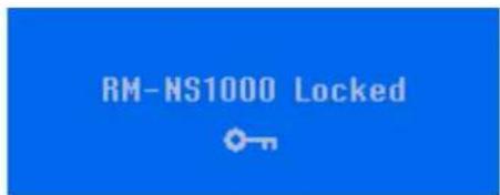 RM-NS1000 Locked