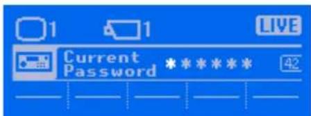 1 1 LIVE Current Password ****** 42