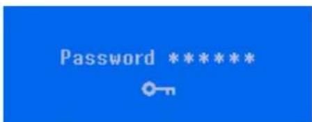 Password * * * * * * #