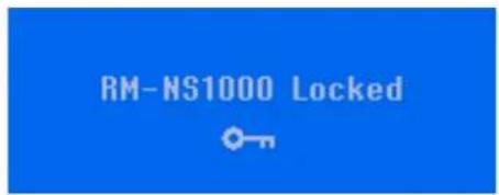 RM-NS1000 Locked