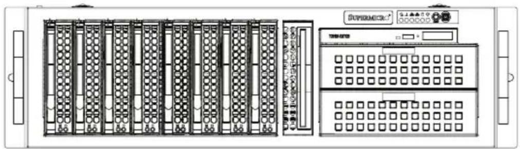 Supermicro 835TQ-R920B - SC835 Chassis Series - 1