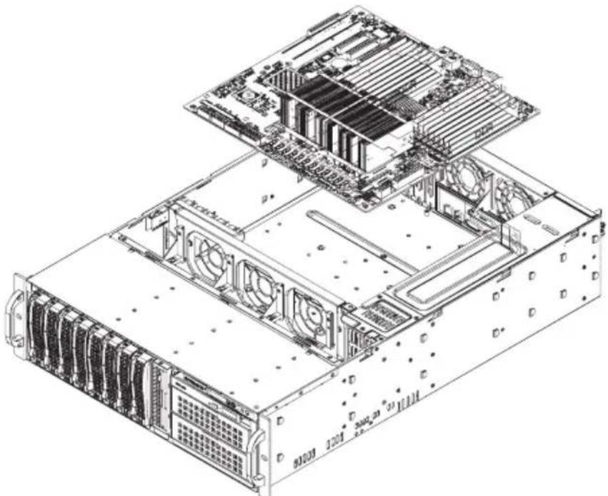 Supermicro 835TQ-R920B - Standoff Labeling - 1