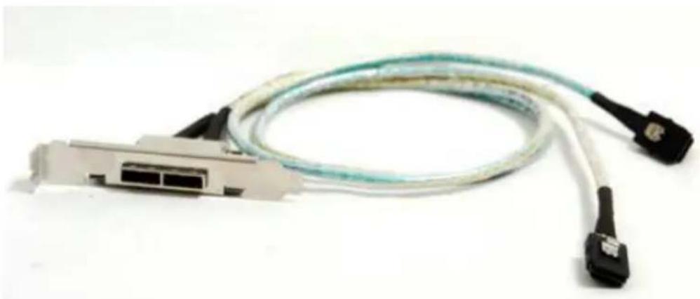 Supermicro 835TQ-R920B - Cascading/JBOD SAS Cables - 2