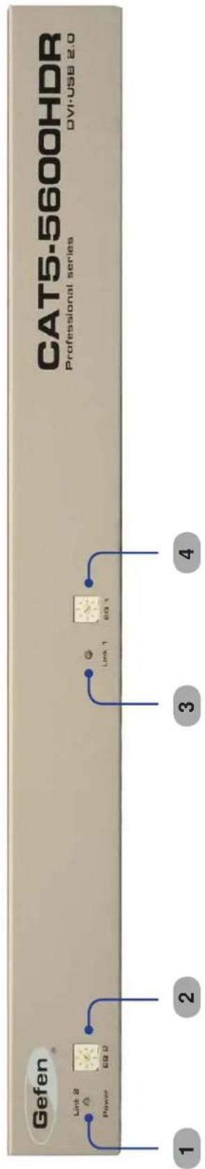 Gefen CAT5-5600HD - 5 V DC Locking Power Connector - 1