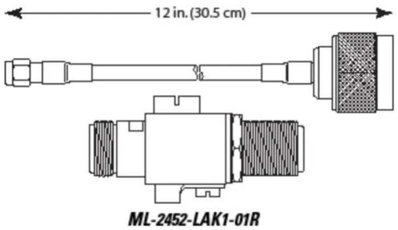 12 in. (30.5 cm) ML-2452-LAK1-01R