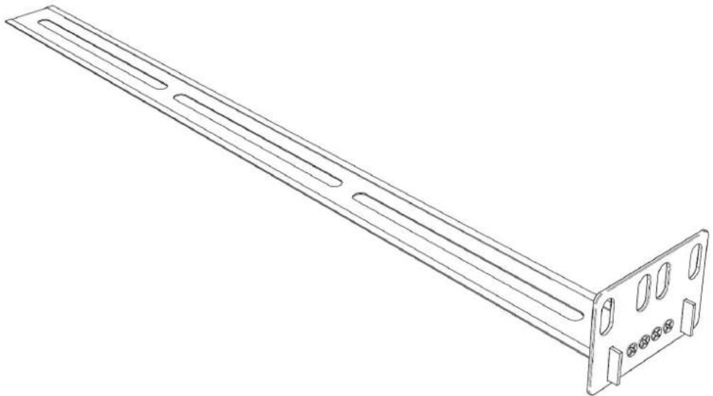 Check Point 12408 - To attach the rail plates: - 1