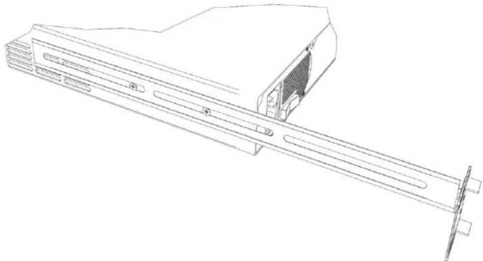 Check Point VSX 12400 BDL - To attach the appliance rails: - 1