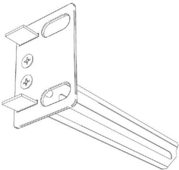 Check Point VSX 12400 BDL - To attach the rail plates: - 1