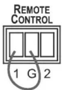 Kramer TP-581T - Controlling the TP-582T via the REMOTE Terminal Block Connector - 1