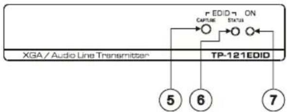 Kramer TP-125EDID - Your TP-121EDID XGA / Audio Line Transmitter - 3