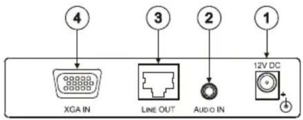 Kramer TP-125EDID - Your TP-121EDID XGA / Audio Line Transmitter - 2