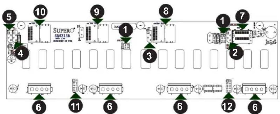 5 10 9 8 4 SUPERO SAS213A 1 3 7 2 6 11 6 6 12 6