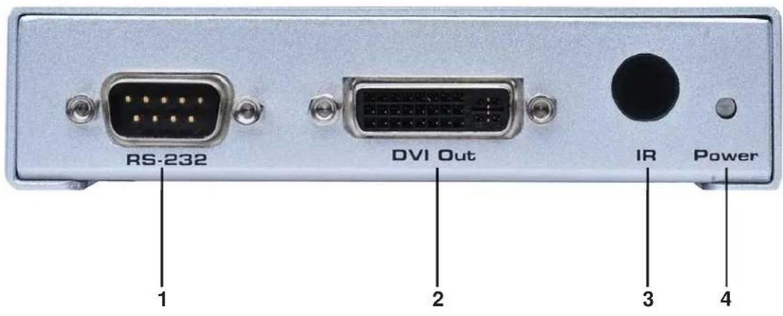 Gefen EXT-DVI-FO-141 - Locking 5V DC Power Input - 1