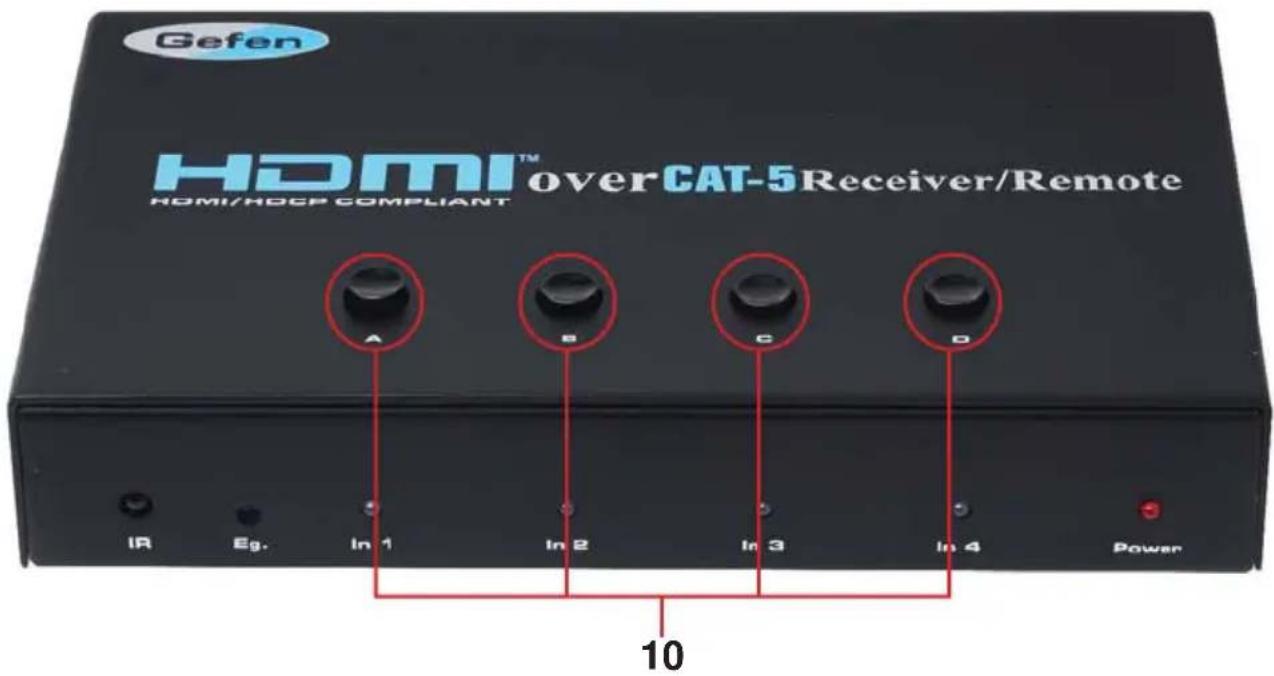 Gefen EXT-HDMI-CAT5-844 - Print Matrix Routing State - 3