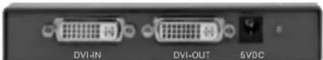 DVI-IN DVI-OUT 5VDC
