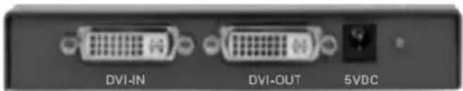 DVI-IN DVI-OUT 5VDC