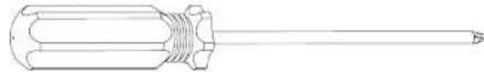 Blue Rhino WAD992SP - Phillips Head Screwdriver - 1