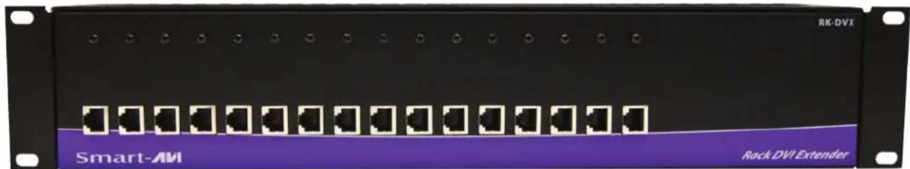 Smart-AVI RK-DVX-TX8S - Installation Diagram Three - Rack to Rack - 2