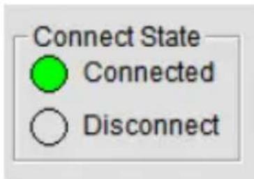 Connect State Connected Disconnect