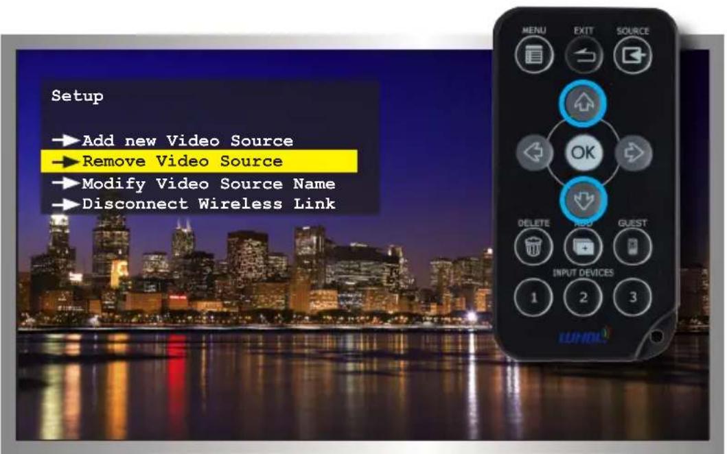 Gefen GTV-WHD-1080P-LR-EU-BLK - Deleting Sources - 2