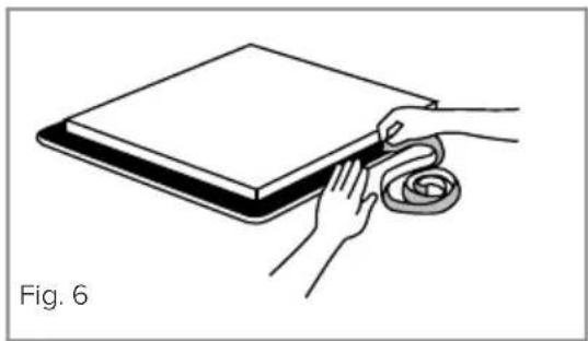 CDA HC9620 - How to install the hob: - 3