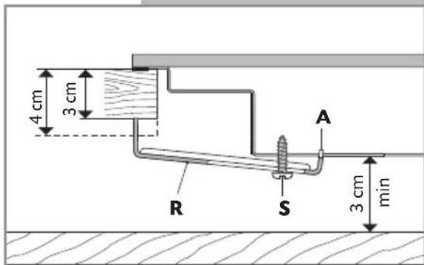 CDA HG3601 - Fastening the Cooktop - 2